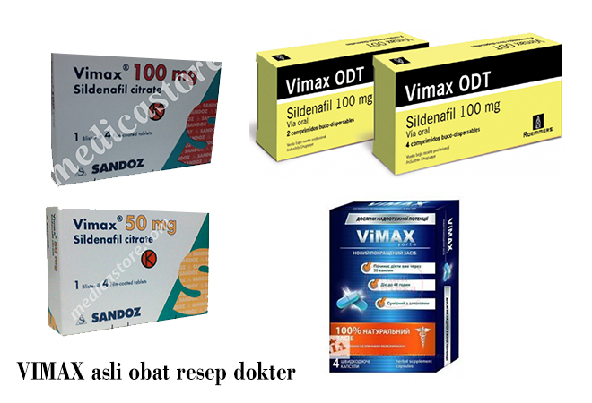 Vimax obat resep dokter
